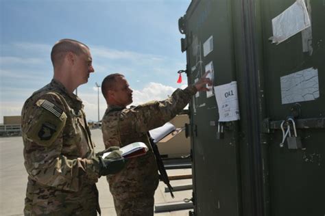 Flight Line Liaison Officers Link Army Air Force To Move Equipment Out