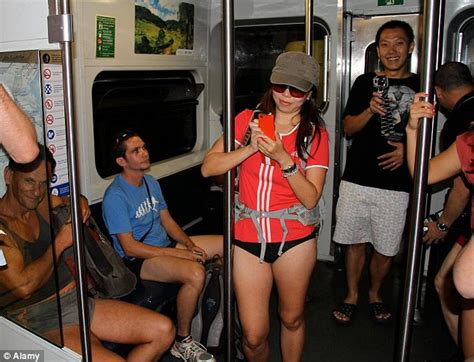 commuters around the globe ditch their trousers for 12th annual no pants subway ride news