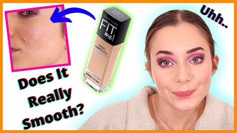 Maybelline Fit Me Hydrate Smooth Foundation Review Does It Really