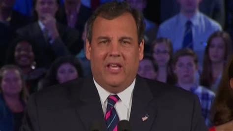 Chris Christie Im The Luckiest Guy In The World Bbc News