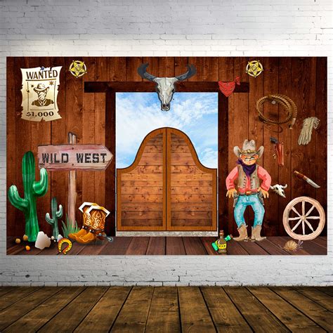 Buy Xgoodwestern Cowboy Party Banner Decorations Wild West Cowboy