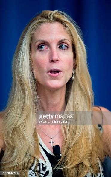 Conservative Political Commentator And Author Ann Coulter Discusses