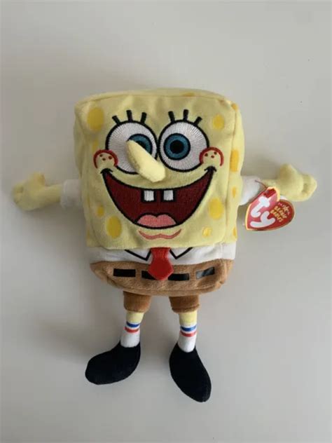 Ty Beanie Babies 8 Spongebob Squarepants 8 Plush Stuffed Toy Best Day