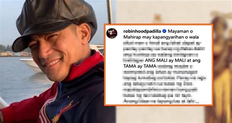 Robin Padilla Post Is This About The ABS CBN Franchise Issue