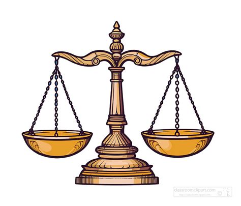 Law And Legal Clipart Balance Of The Scales Of Justice Clip Art