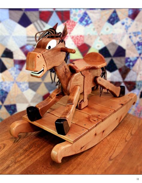 Wooden Rocking Horse Plans Do It Yourself Wooden Toy Plans | Etsy
