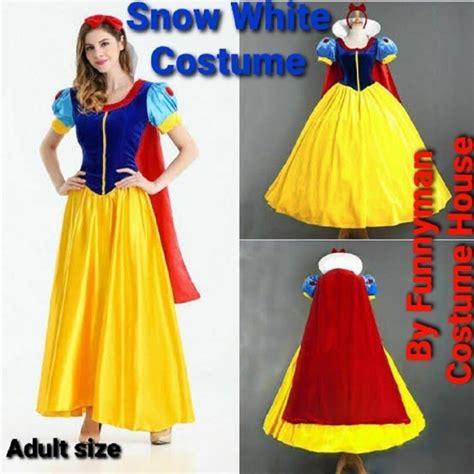 Snow White Deluxe Costume Adult Size Funnyman Costume House