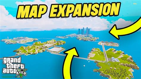 Gta 5 New Map Expansion Gta 5 Mods Youtube