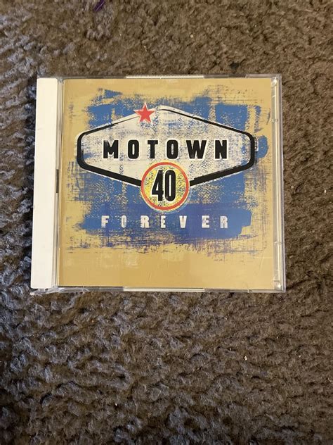 Motown 40 Forever By Various Artists Cd Feb 1998 2 Discs Motown Vg