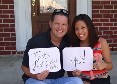 Another clever way to announce your engagement is to show a shot of your ring with him or her kneeling this is such a cute way to capture your special moment on social media while playing off 5 creative ways to announce your engagement on social media. Engagement Announcement - Cute and Funny | Funny ...