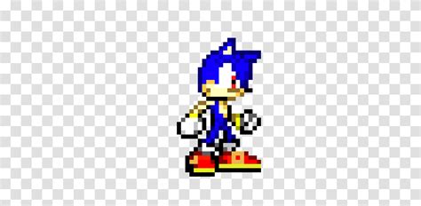 Sonic Oc Sprite Base Pixel Art Maker Pac Man Super Mario Transparent