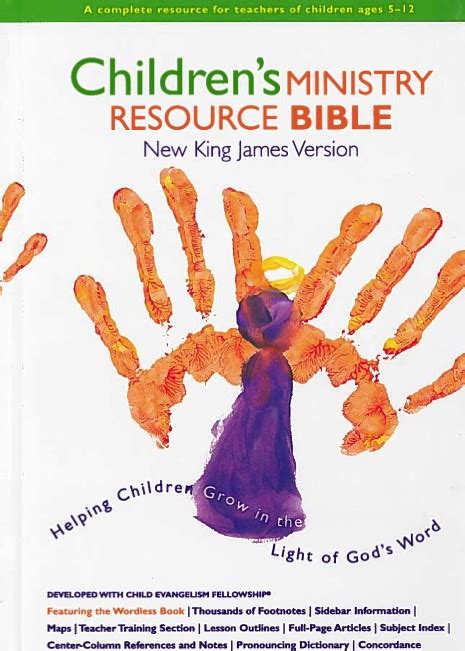 Childrens Ministry Resource Bible Child Evangelism Fellowship Of