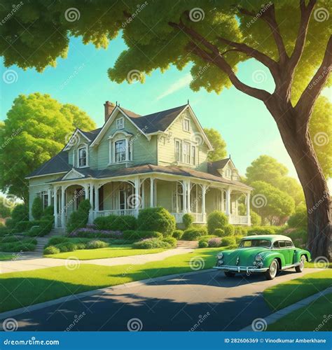 Nestled Amidst A Picturesque Landscape, The Beautifully Patterned