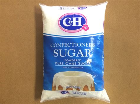 C And H Confectioners Powdered Sugar Pure Cane Sugar 7 Lb Bag Each