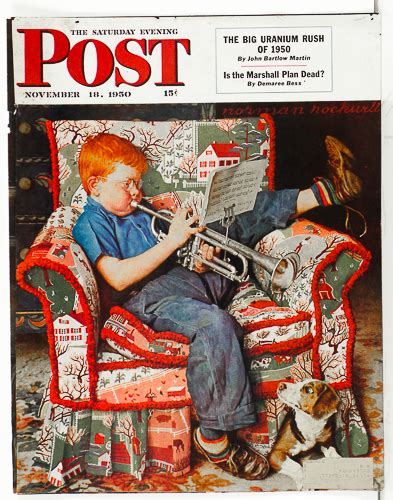 Original Antique Norman Rockwell Saturday Evening Post Cover For Sale