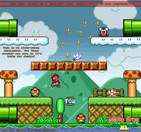 Mario Bros Battle Online Demo Version