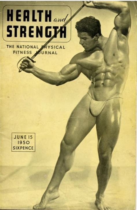 health and strength june 1950 reg park bodybuilding muscle magazine get in shape