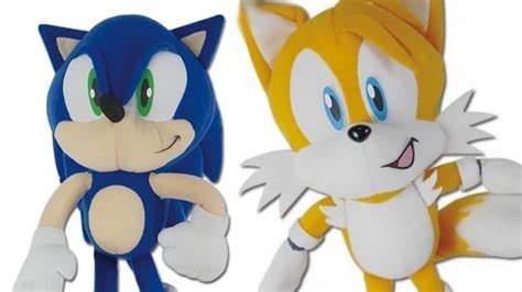 New Ge Sonic The Hedgehog Modern Tails And Sonic Plushies Youtube