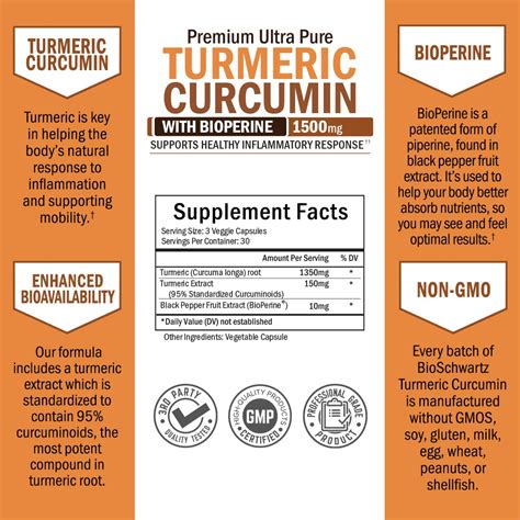 Turmeric Curcumin With Bioperine Mg Natural Joint Healthy
