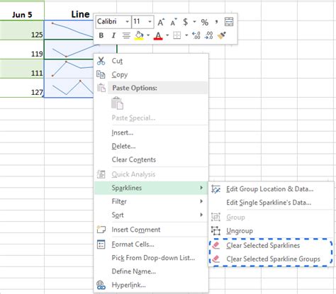 In this example, we select the range g2:g4. Sparklines in Excel - how to add them to visualize your tables