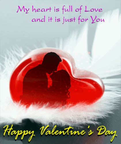 My Heart Is Full Of Love Free Happy Valentines Day Ecards 123 Greetings