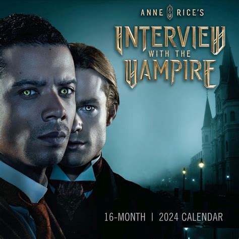 Anne Rices Interview With The Vampire 2024 Wall Calendar