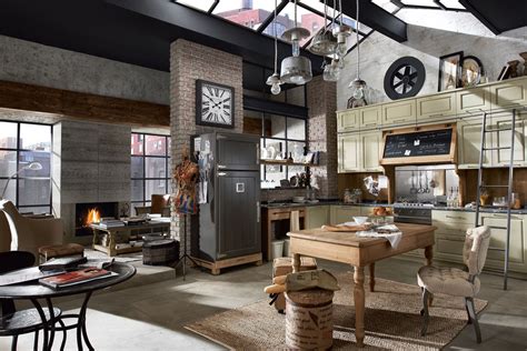 Vintage And Industrial Style Kitchens By Marchi Cucine Adorable