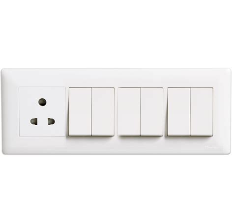 16a White Gm Modular Switches Onoff 240v At Rs 400piece In Mumbai