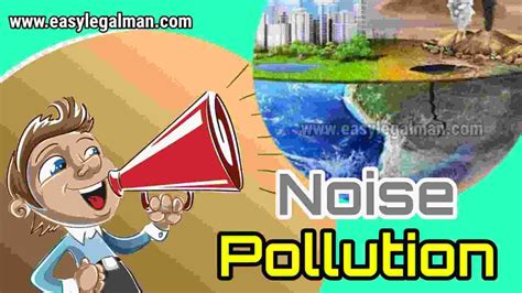 Noise Pollution Paragraph Easy Legal Man