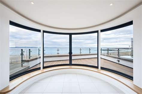 Curved Glass Sliding Doors Scotland Curved Glass Sliding Glass Door Aluminium Sliding Doors
