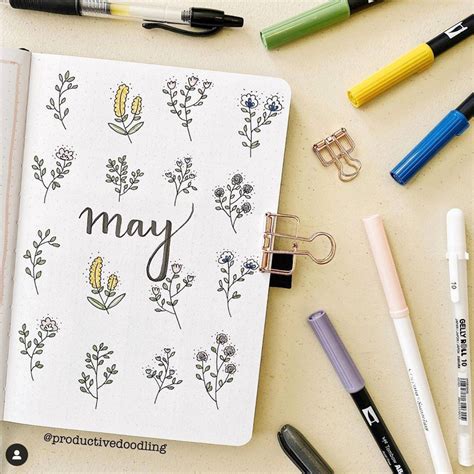 Best May Bullet Journal Ideas That Youll Love The Smart Wander