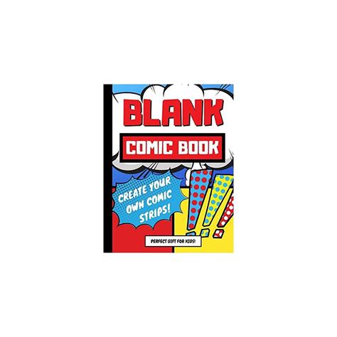 Buy Blank Comic Book Create Your Own Comic Strips Art And Drawing