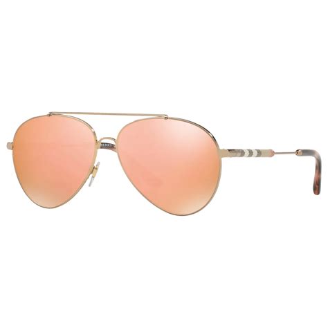 burberry be3092q women s aviator sunglasses