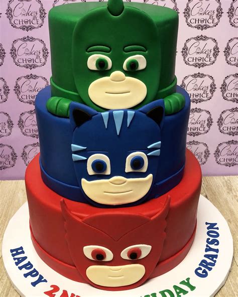 Are you trying to find the best online and contactless cake delivery to have your preferred birthday cake arrived right at your doorstep? PJ Masks themed birthday party!! 3 tier cake plus smash ...