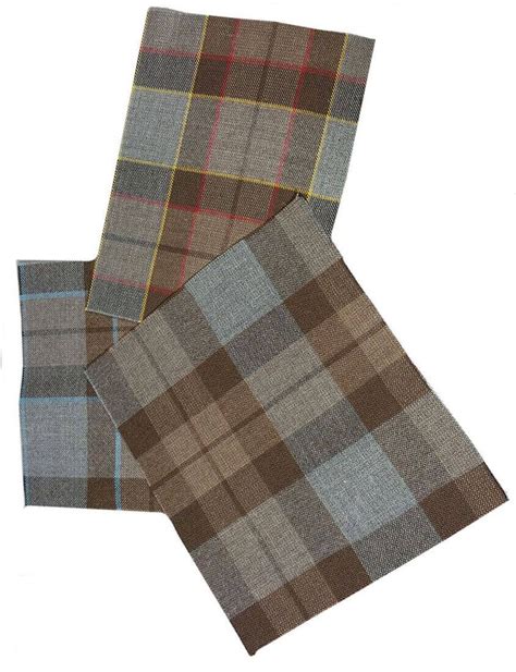 Outlander Premium Wool Tartan Swatches Wool Tartan Fabric Tartan