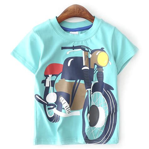 Colorful Cartoon Children T shirt Popular Cotton Baby Gift Kids T shirt for Boys Tees Clothes 