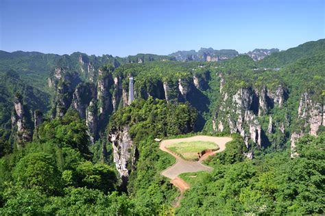 The Avatar Mountains Zhangjiajie National Forest Park China