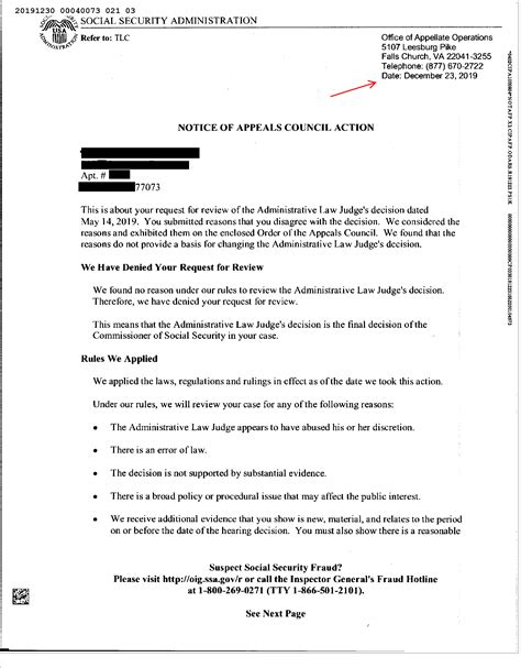 20 Ssi Denial Letter Archibaldkorben