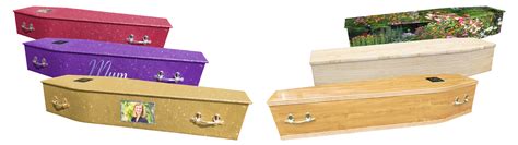 The Coffin Collection Wooden Cardboard And Rattan The Funeral Outlet