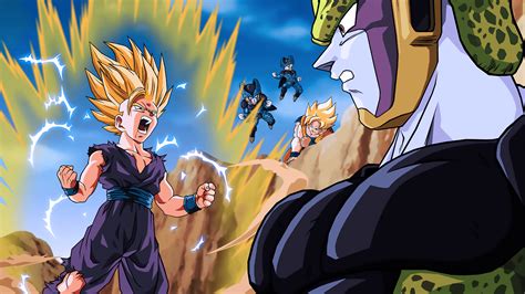 Gohan Vs Cell Wallpapers Wallpaper Cave