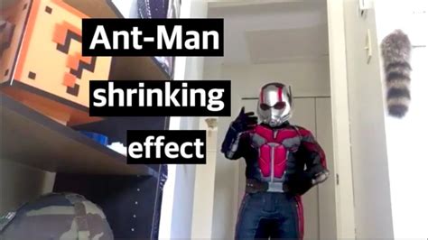 Ant Man Shrinking Effect Youtube