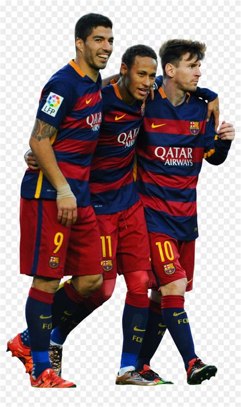 Luis alberto suárez díaz, commonly known as luis suárez, is an uruguayan professional footballer who plays as a striker for spanish club fc barcelona and the uruguay national team. Luis Suarez, Neymar & Lionel Messi Render - Messi Suarez ...