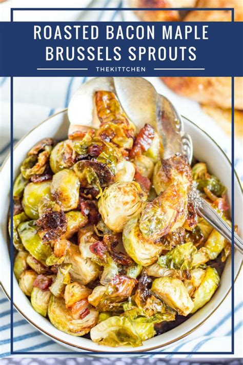 Add onions and brussels sprouts and cook, stirring occasionally, until sprouts are golden brown, 8 to 10 minutes. Roasted Bacon Maple Brussels Sprouts - The Best Brussels ...