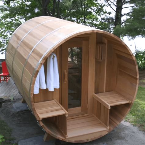 Panoramic View Cedar Barrel Saunas Dundalk Leisurecraft