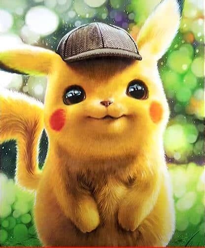 Pokemon Detective Pikachu Drawing With Pencil Pikachu Drawing Cute