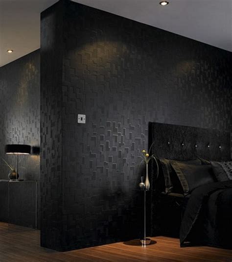 Bedroom Black Wallpaper Bedroom Luxurious Bedrooms Black Rooms