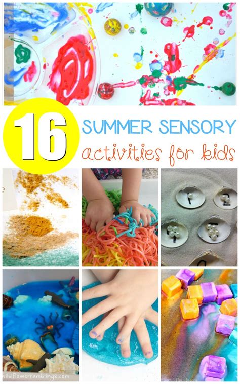 Summer Sensory Activities Kids Will Love Activities For Kids Sensory