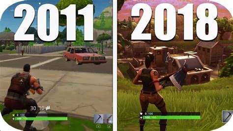 The Evolution Of Fortnite 2011 2018 Youtube