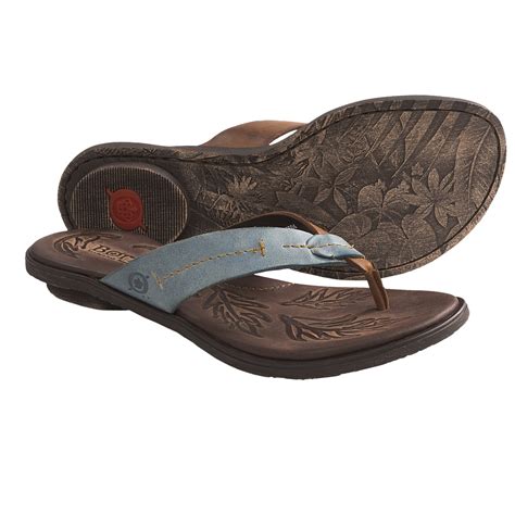 Born Calda Sandals Leather Flip Flops For Women Save 30