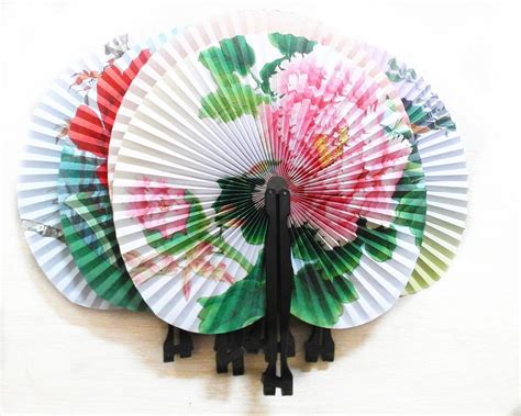 30 Marvelous Image Of Chinese Paper Fan Craft Craftrating